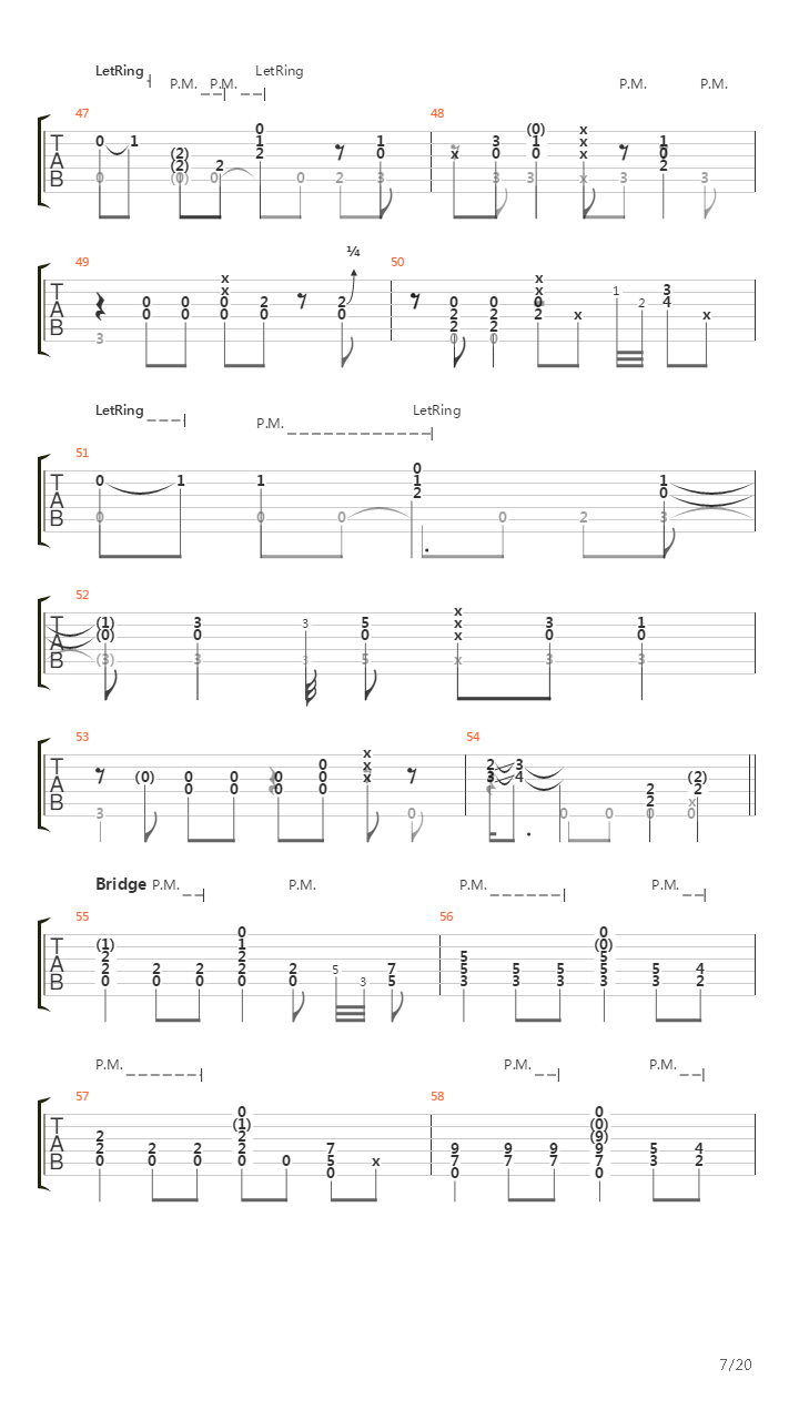 Fade To Black吉他谱