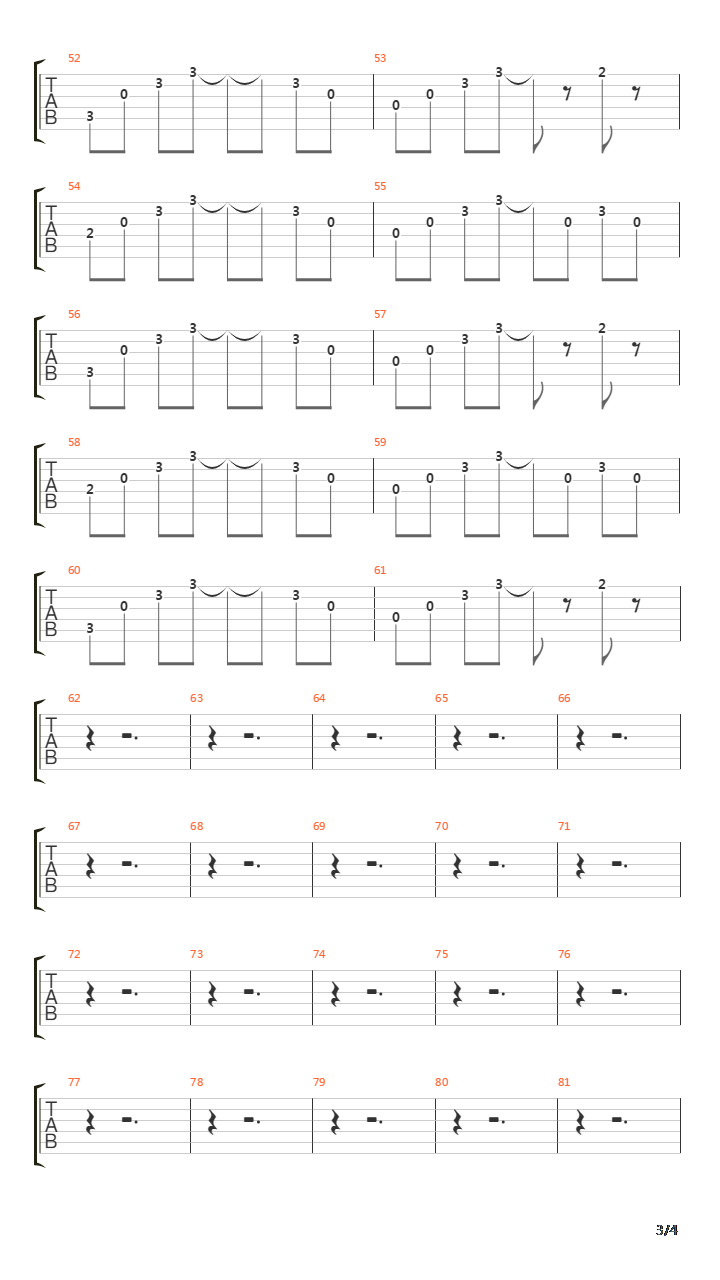 My Heart Will Go On(我心永恒)吉他谱