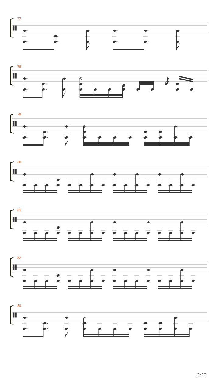 Sound the Alarm吉他谱