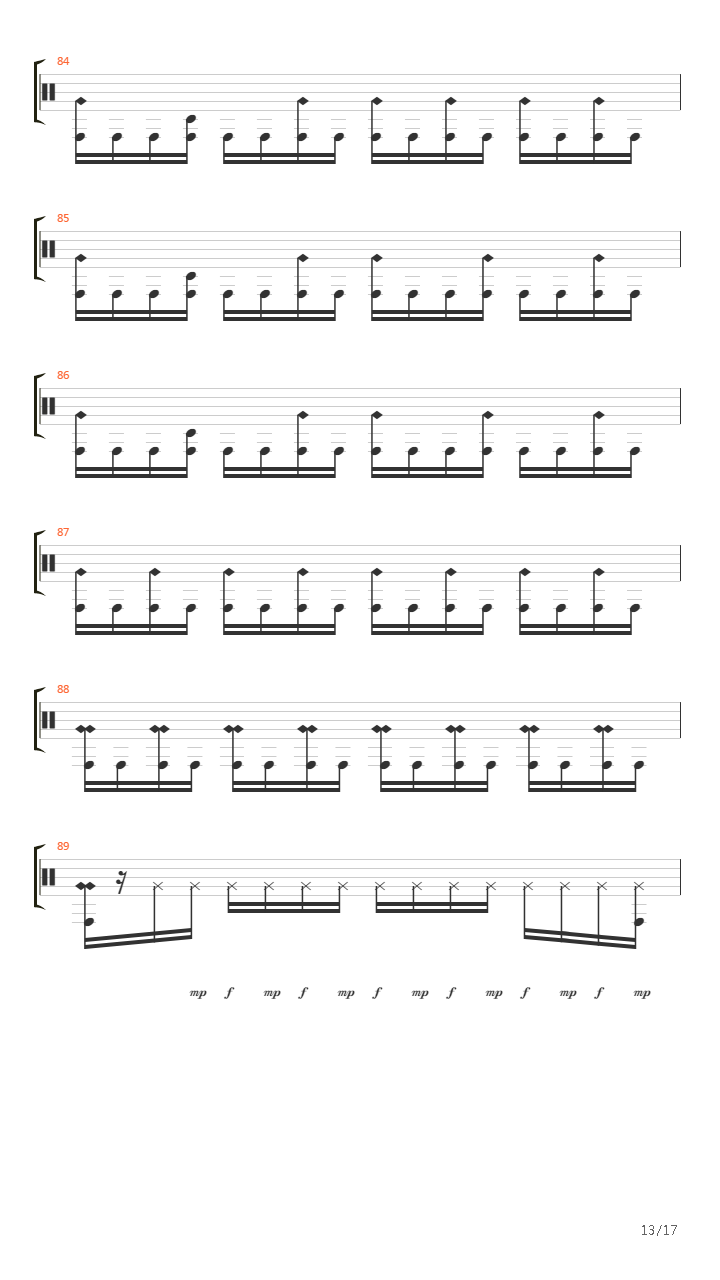 Sound the Alarm吉他谱