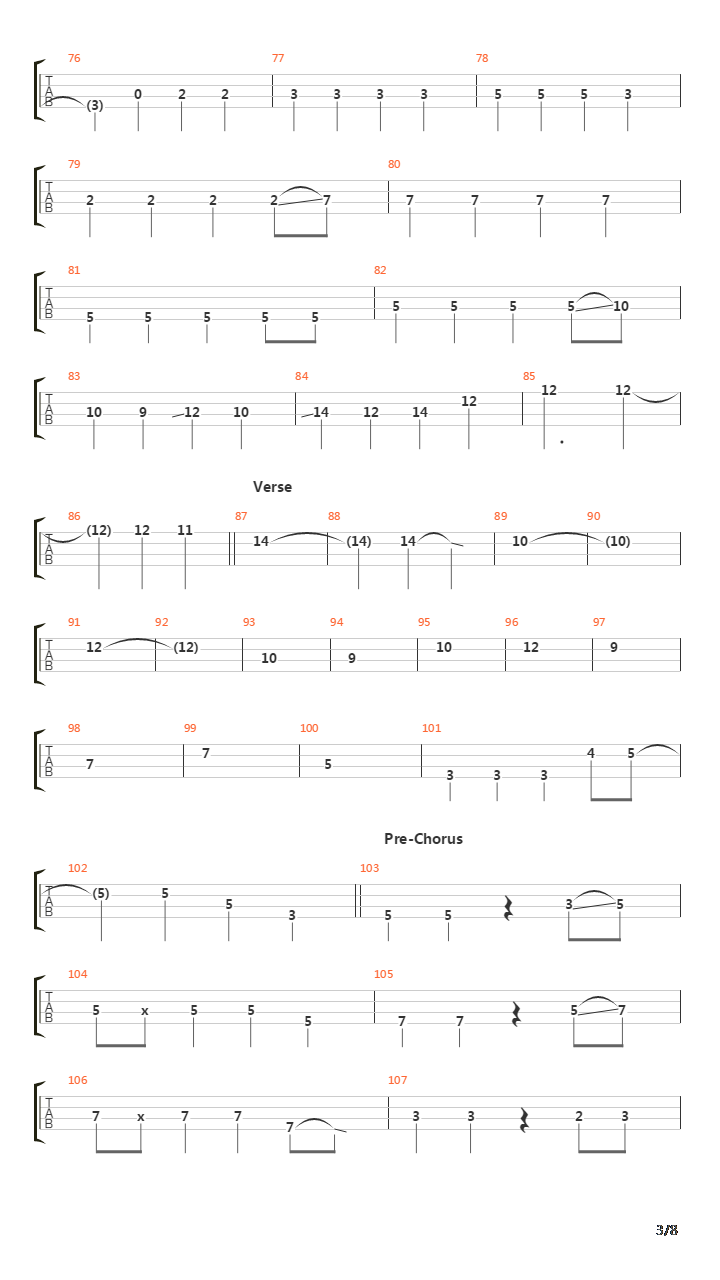 オレンジ(Orange)吉他谱