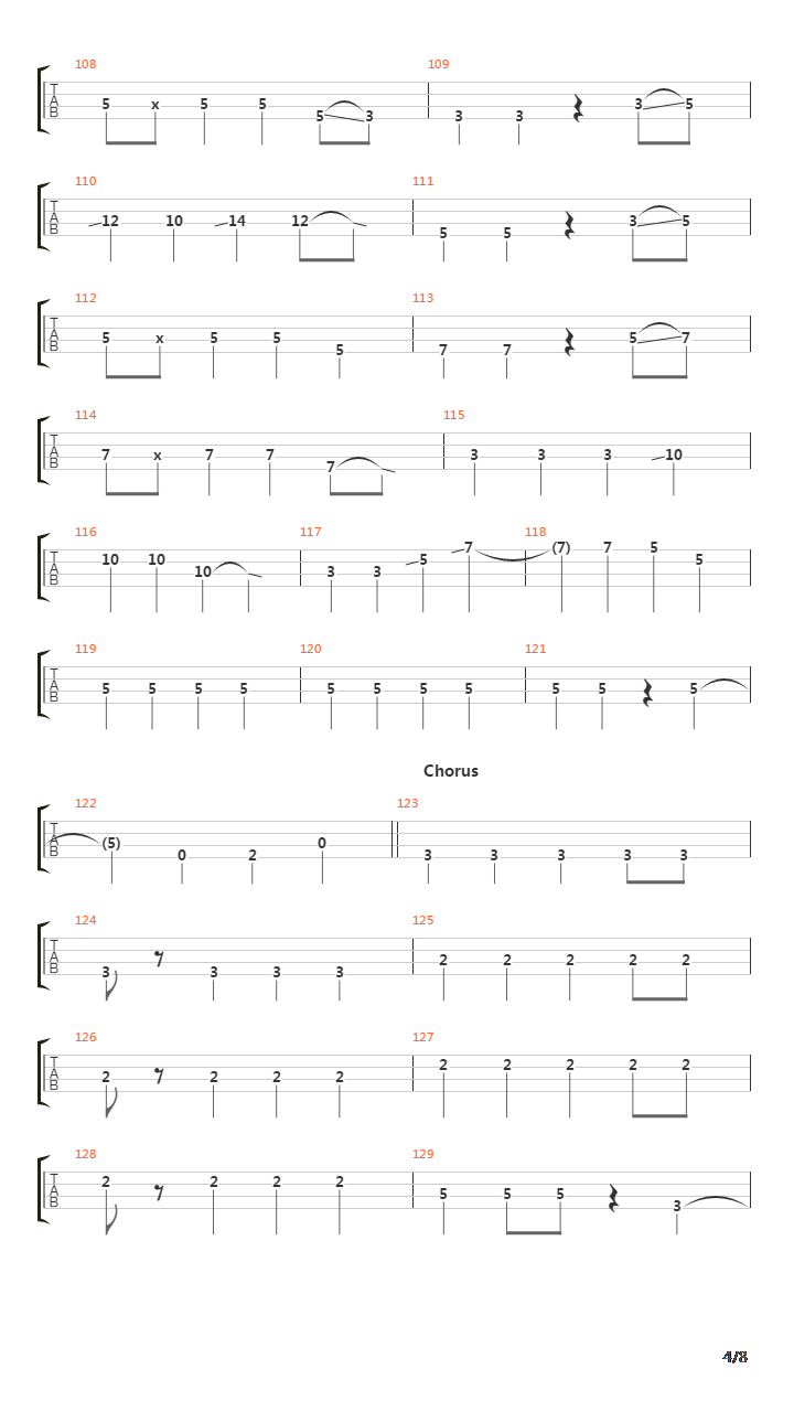 オレンジ(Orange)吉他谱