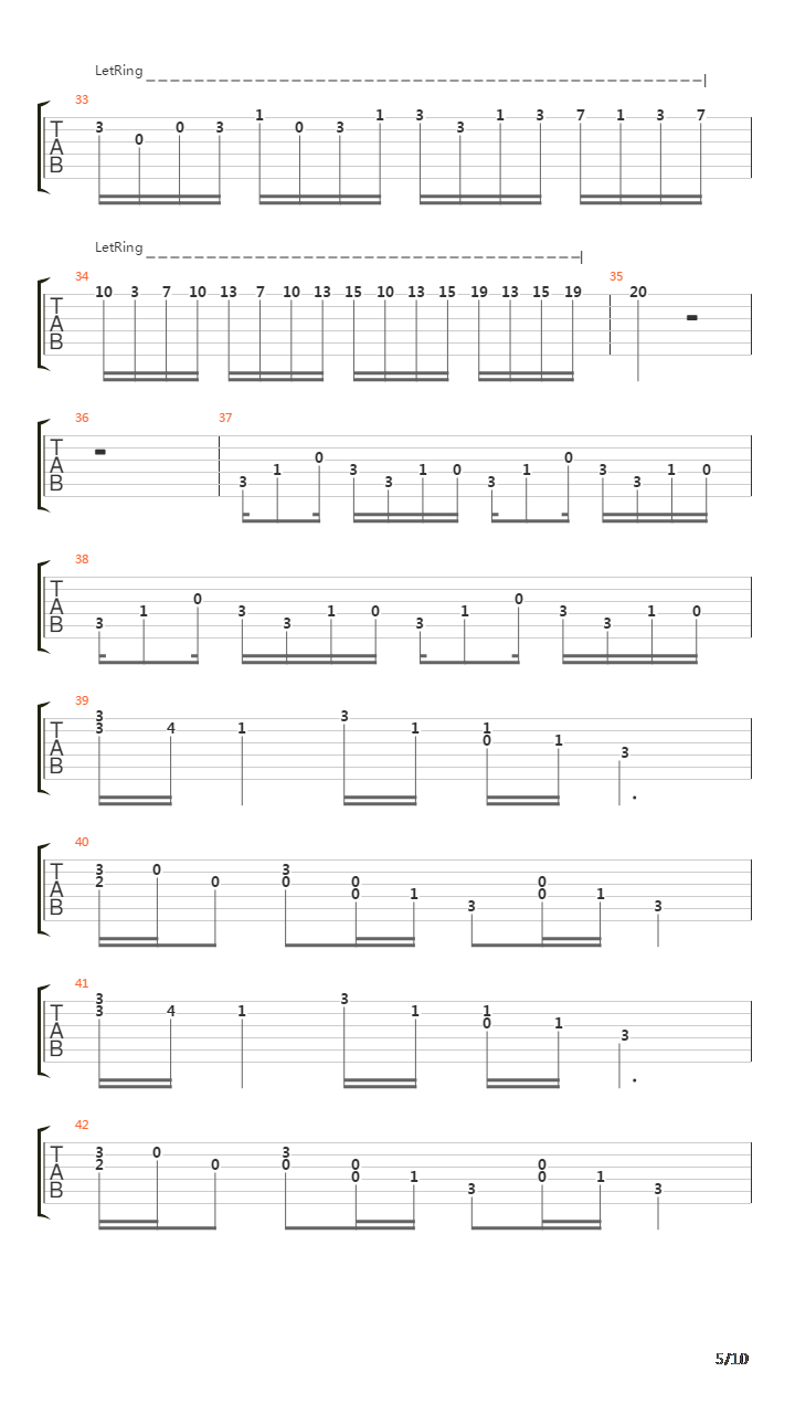 Croatian Rhapsody(克罗地亚狂想曲)吉他谱