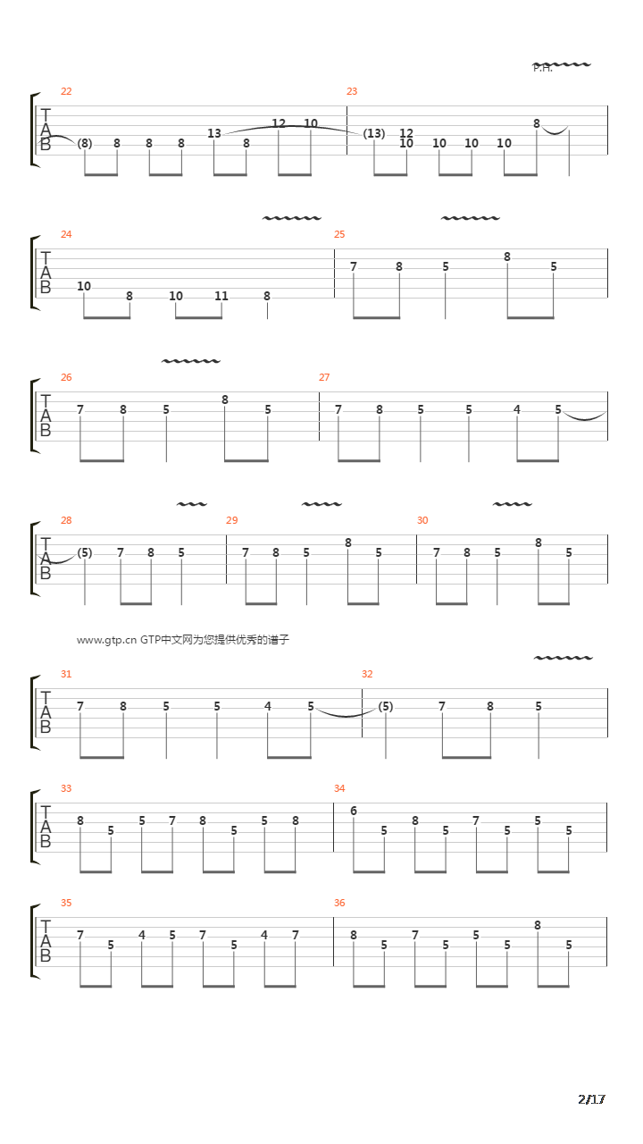 Croatian Rhapsody（克罗地亚狂想曲）吉他谱