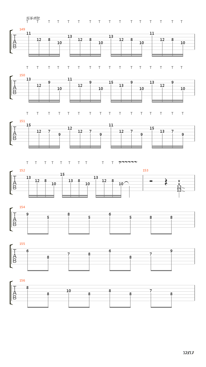 Croatian Rhapsody（克罗地亚狂想曲）吉他谱