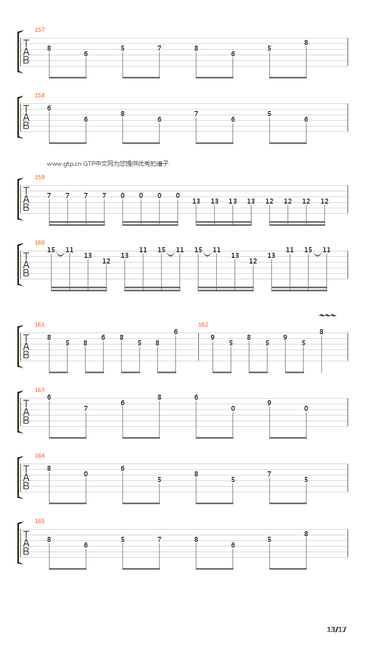 Croatian Rhapsody（克罗地亚狂想曲）吉他谱