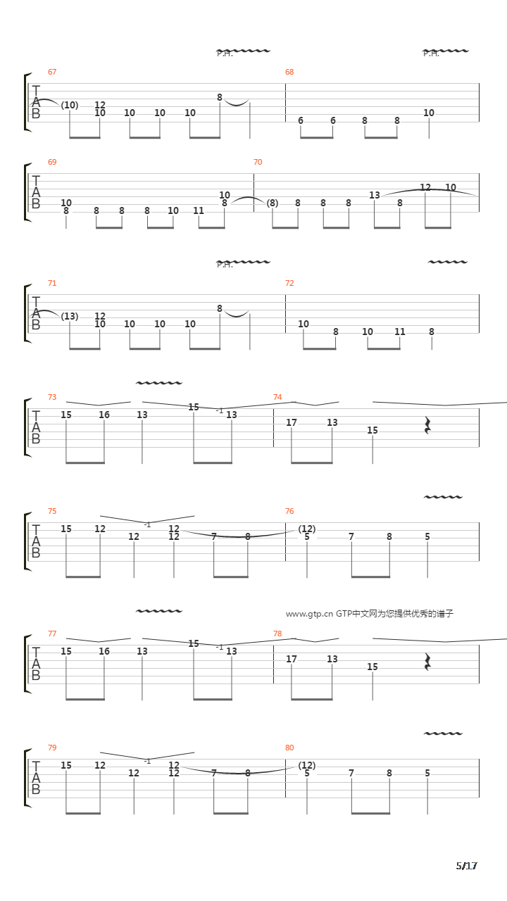 Croatian Rhapsody（克罗地亚狂想曲）吉他谱