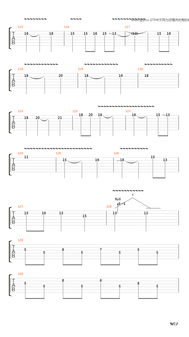 Croatian Rhapsody（克罗地亚狂想曲）吉他谱