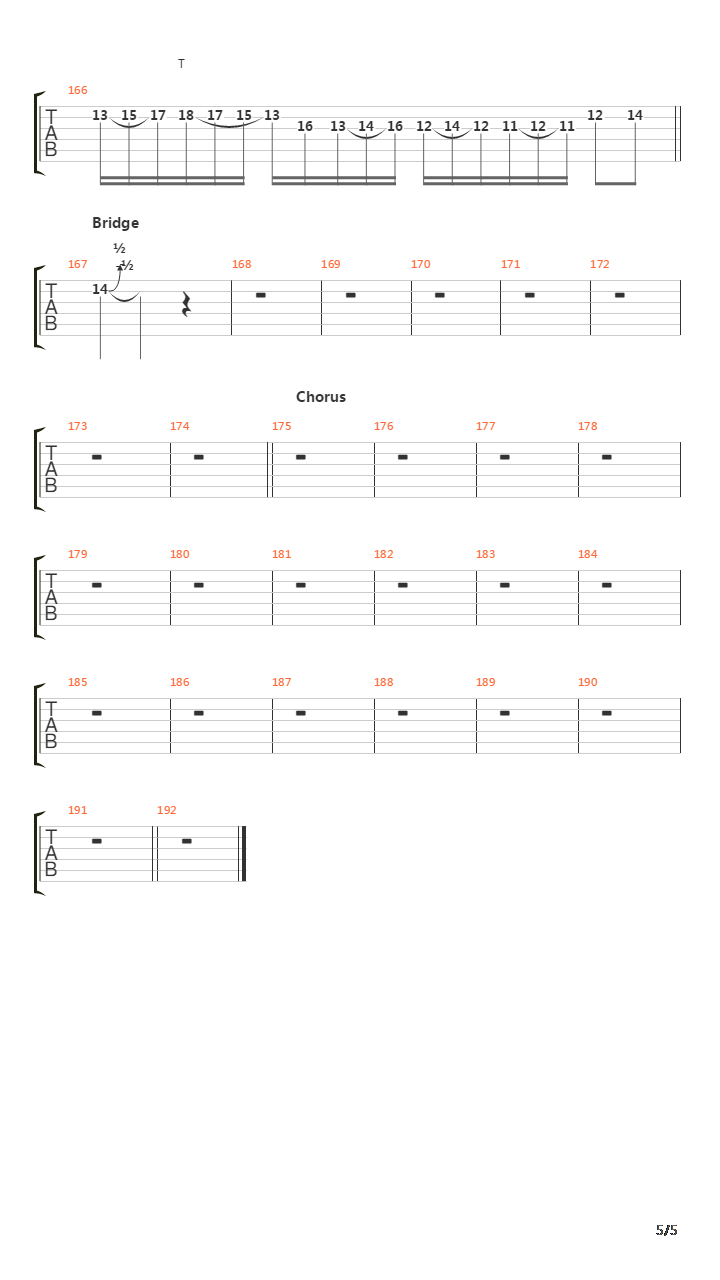 Further Afield吉他谱