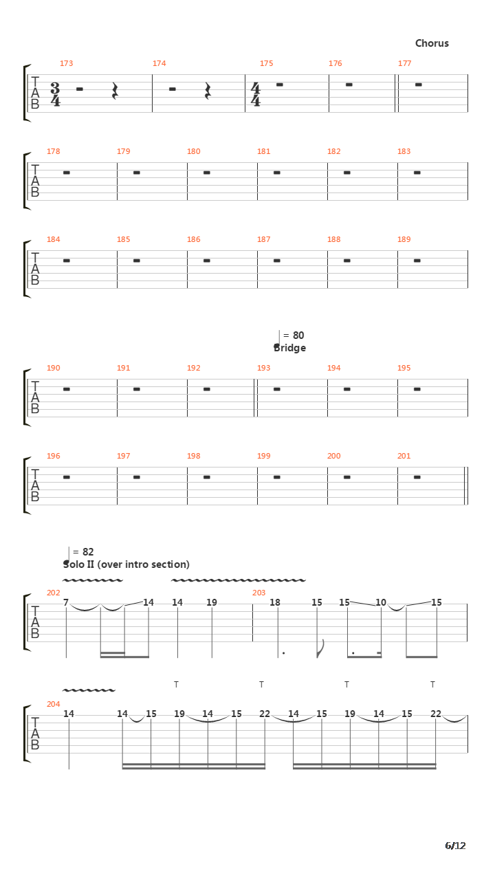 The Bonding吉他谱