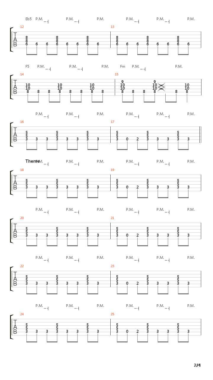 Guitar Pro Demo 音樂吉他谱