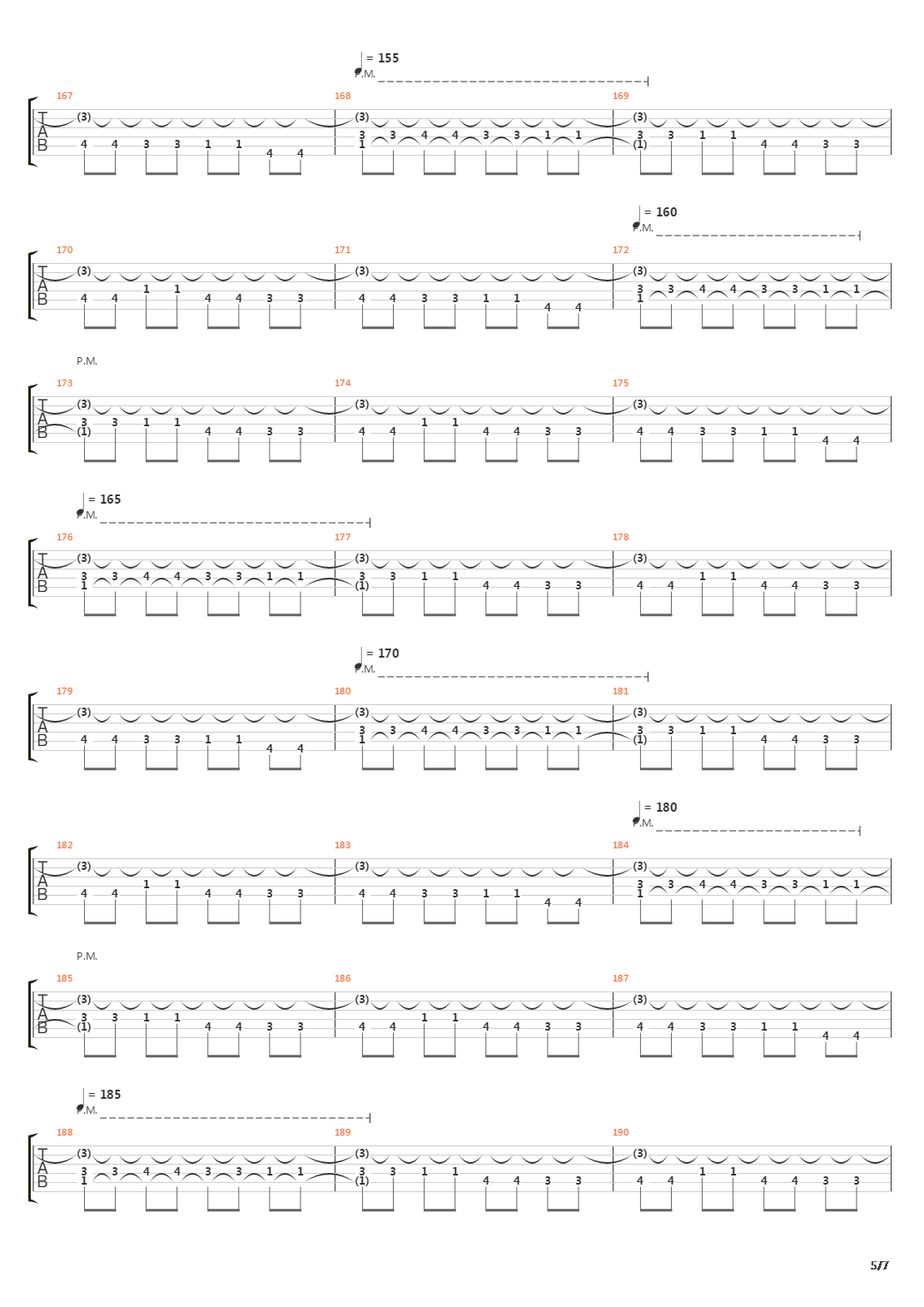 East Hasting吉他谱