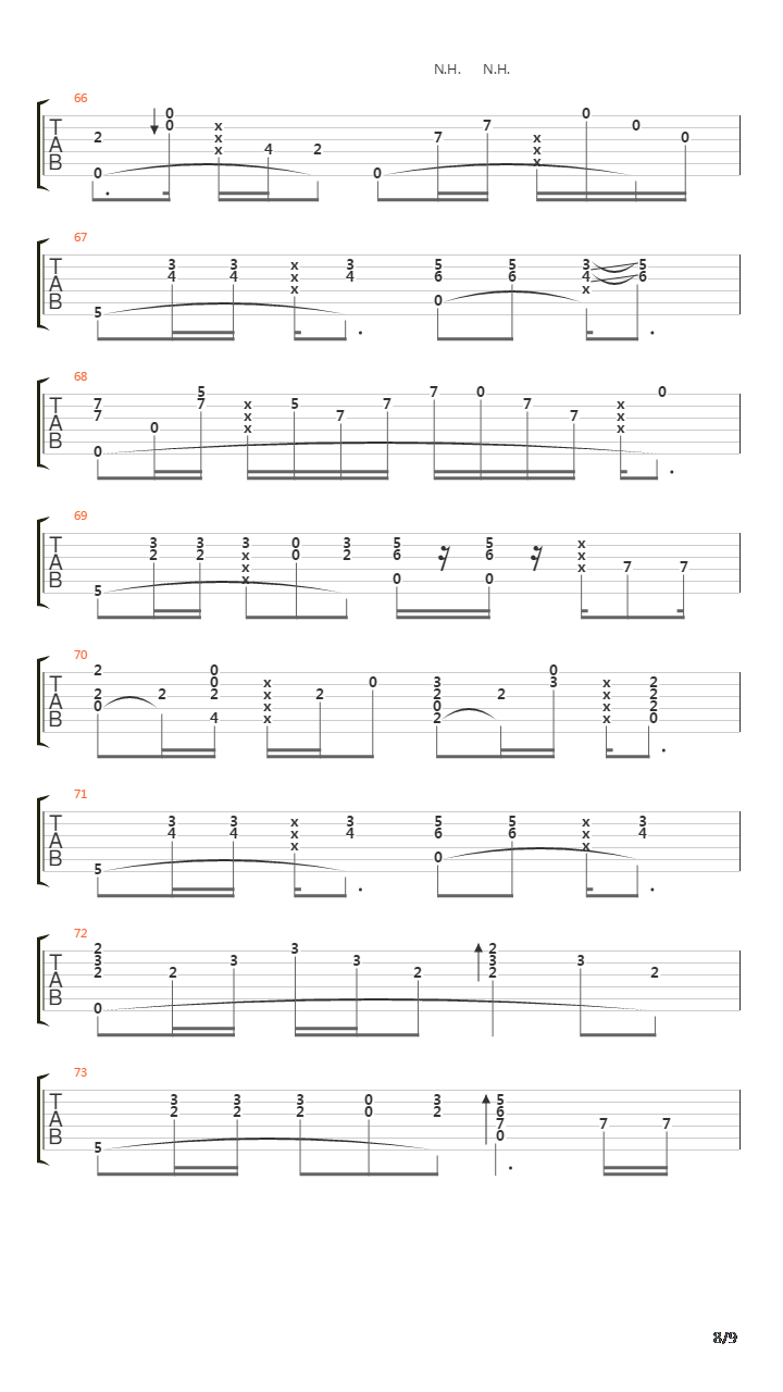 海阔天空(玩易指弹吉他教学 Beyond经典金曲系列)吉他谱