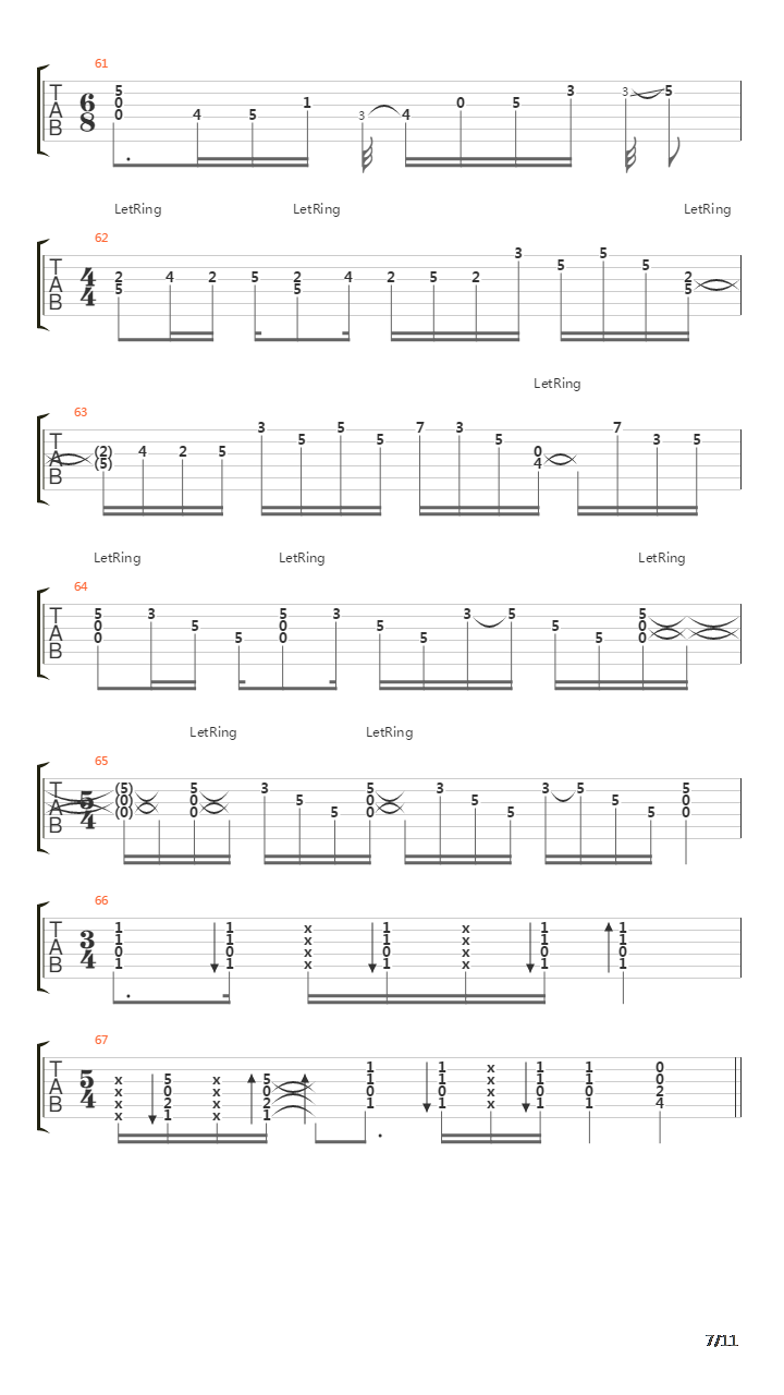 Para Mexer吉他谱