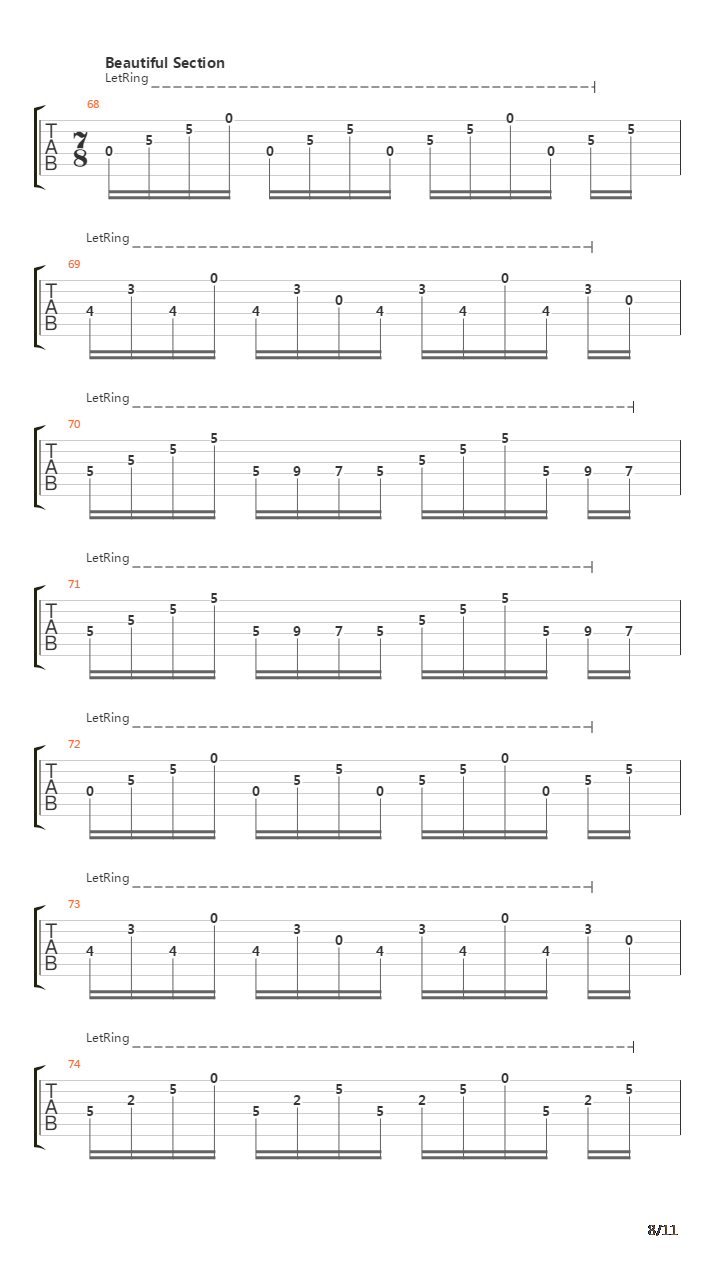 Para Mexer吉他谱