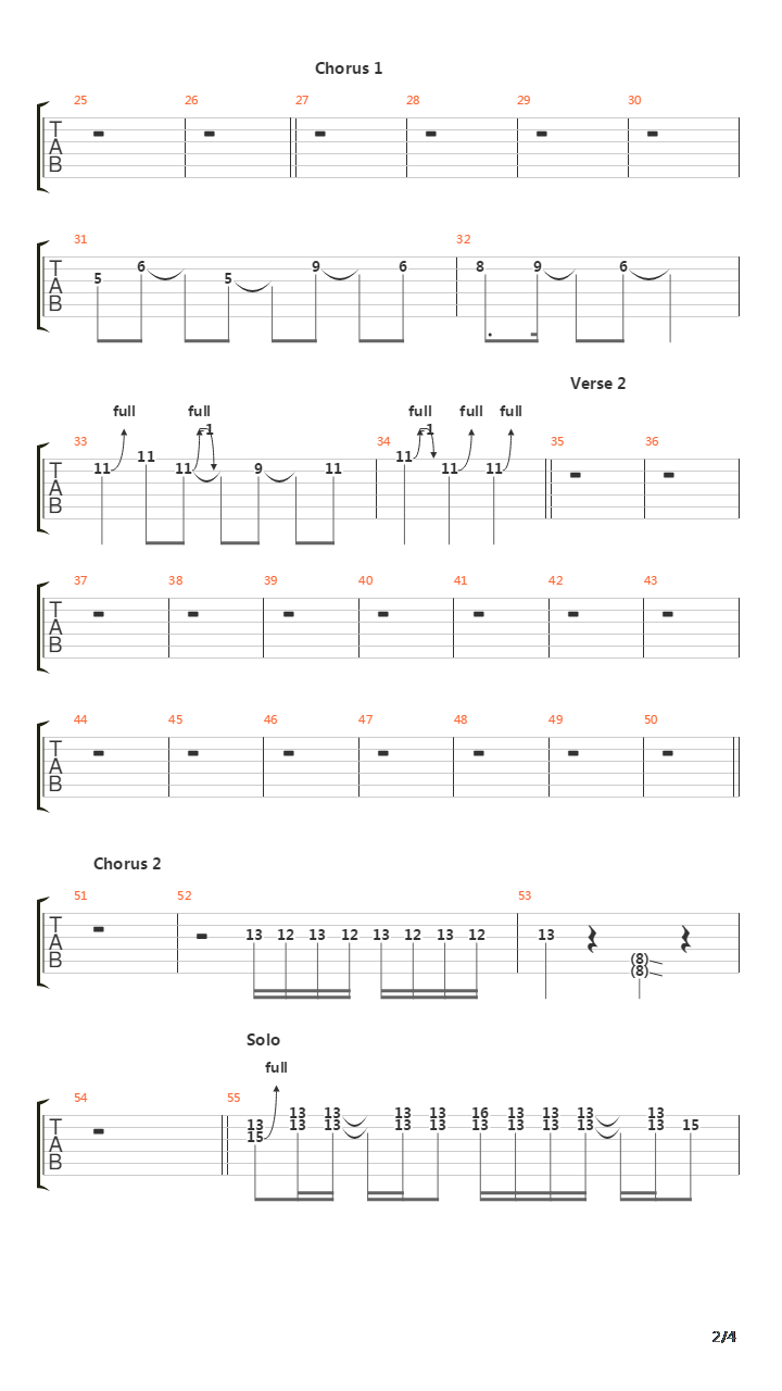 Cease吉他谱