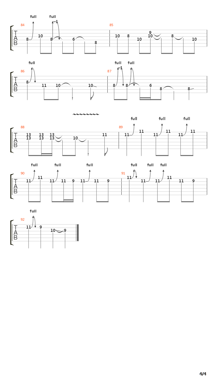 Cease吉他谱