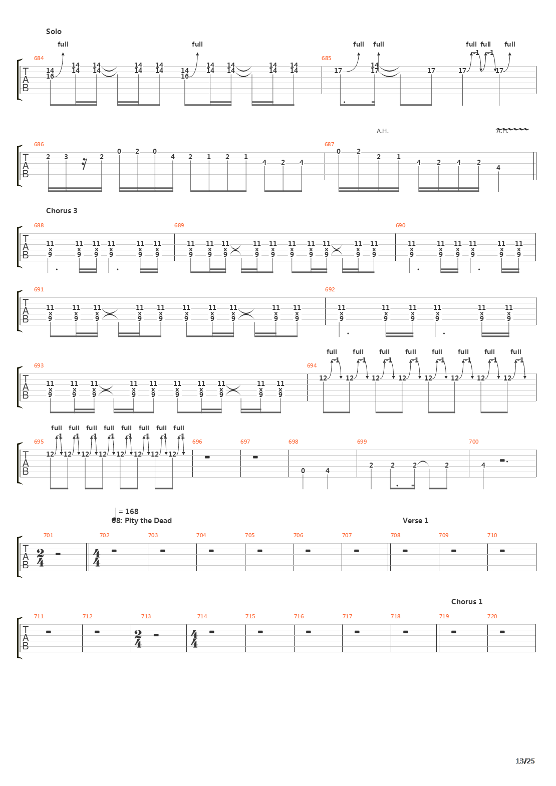 The Gray Race吉他谱