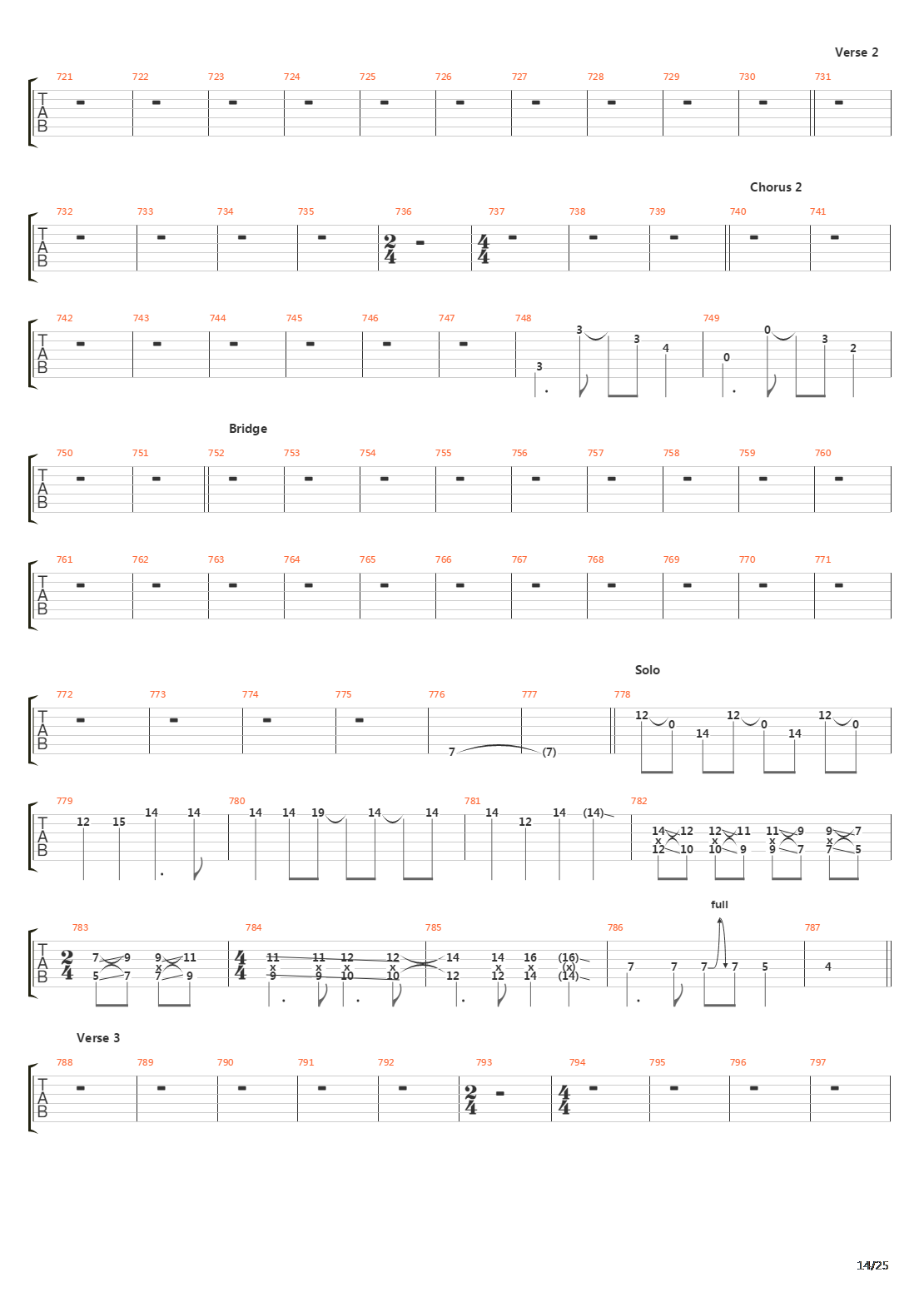 The Gray Race吉他谱