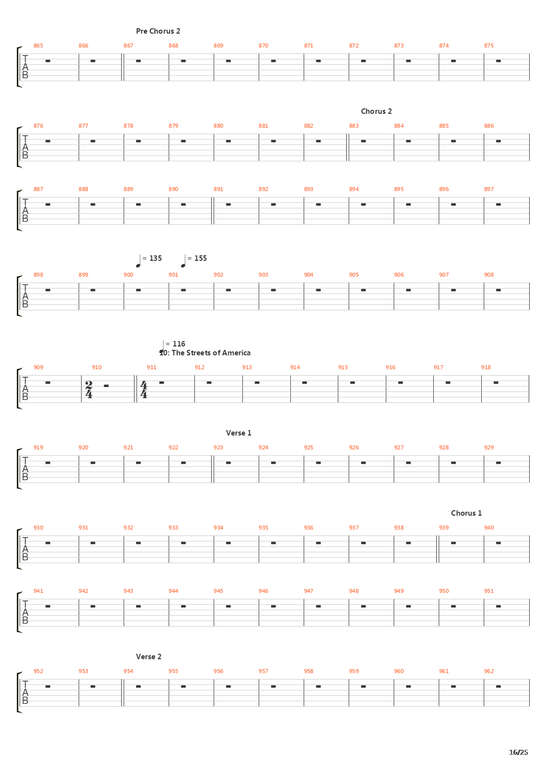 The Gray Race吉他谱