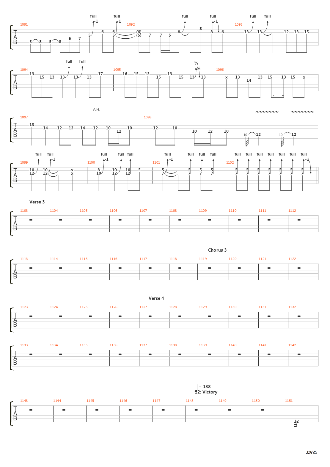 The Gray Race吉他谱