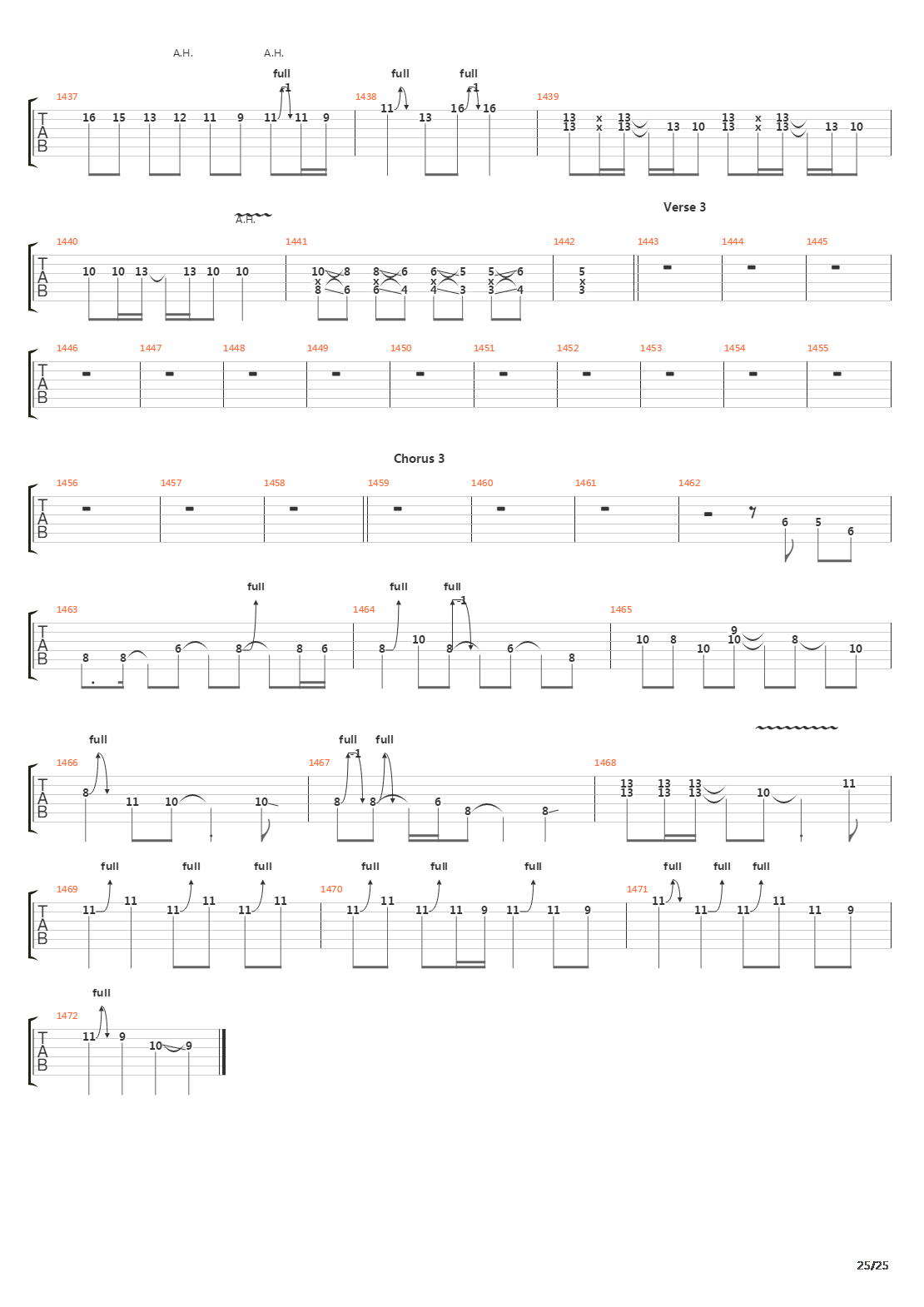 The Gray Race吉他谱