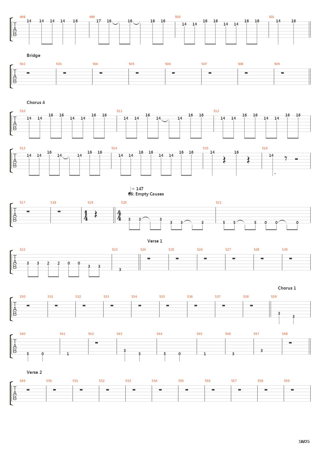 The Gray Race吉他谱