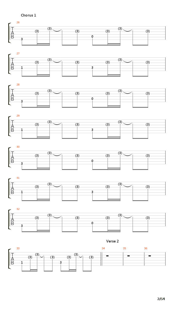 The Gray Race吉他谱