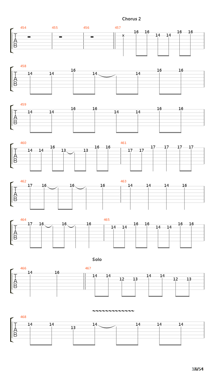 The Gray Race吉他谱