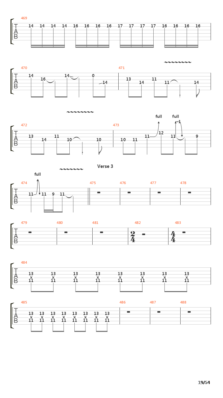 The Gray Race吉他谱