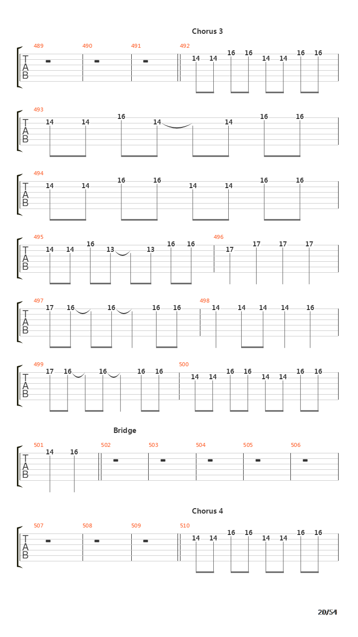 The Gray Race吉他谱