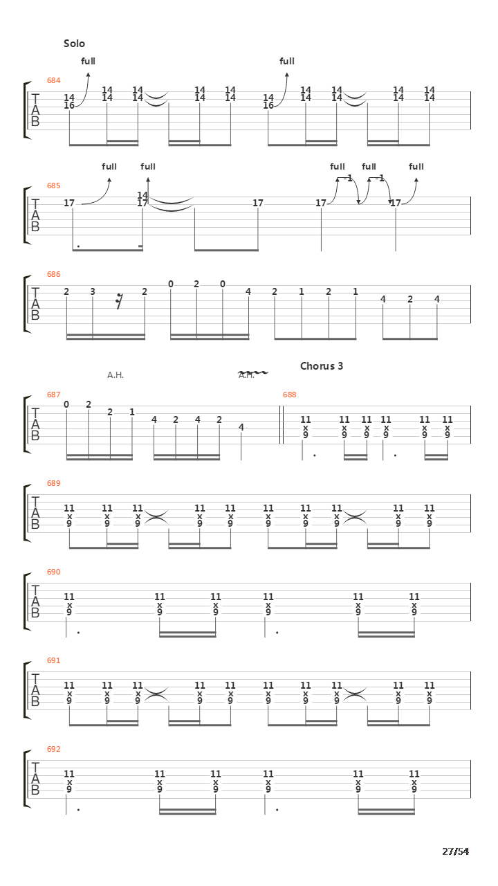 The Gray Race吉他谱