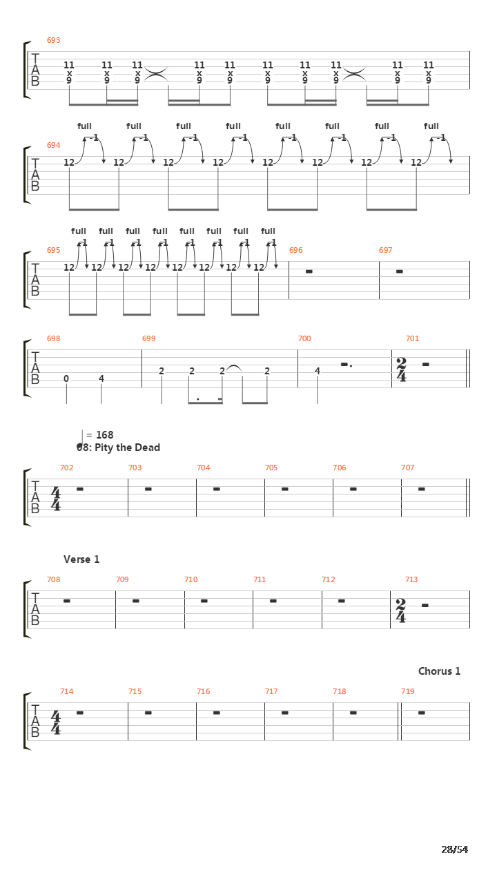 The Gray Race吉他谱