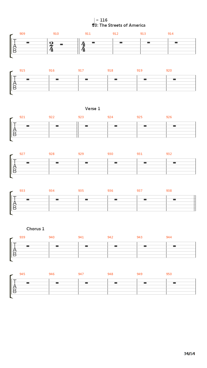 The Gray Race吉他谱