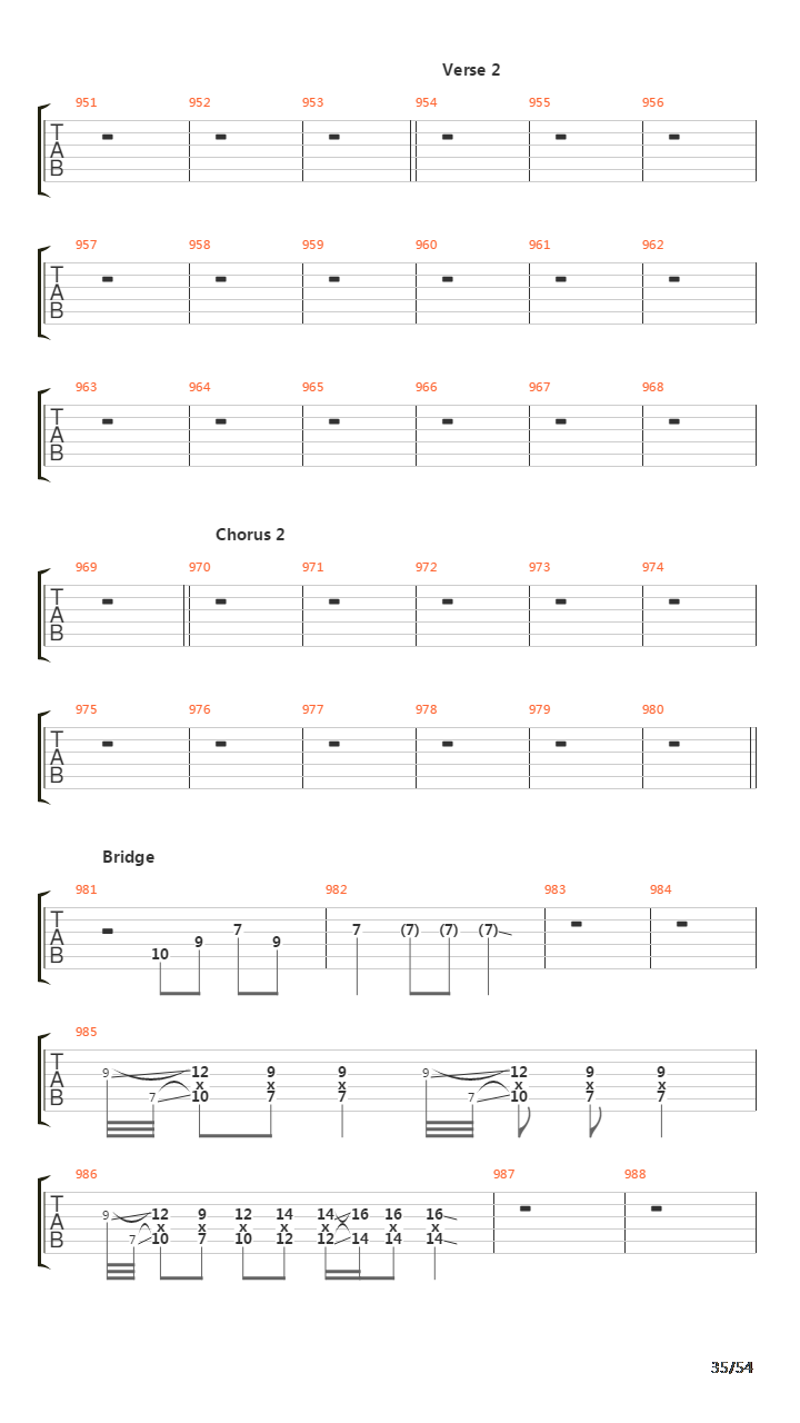 The Gray Race吉他谱