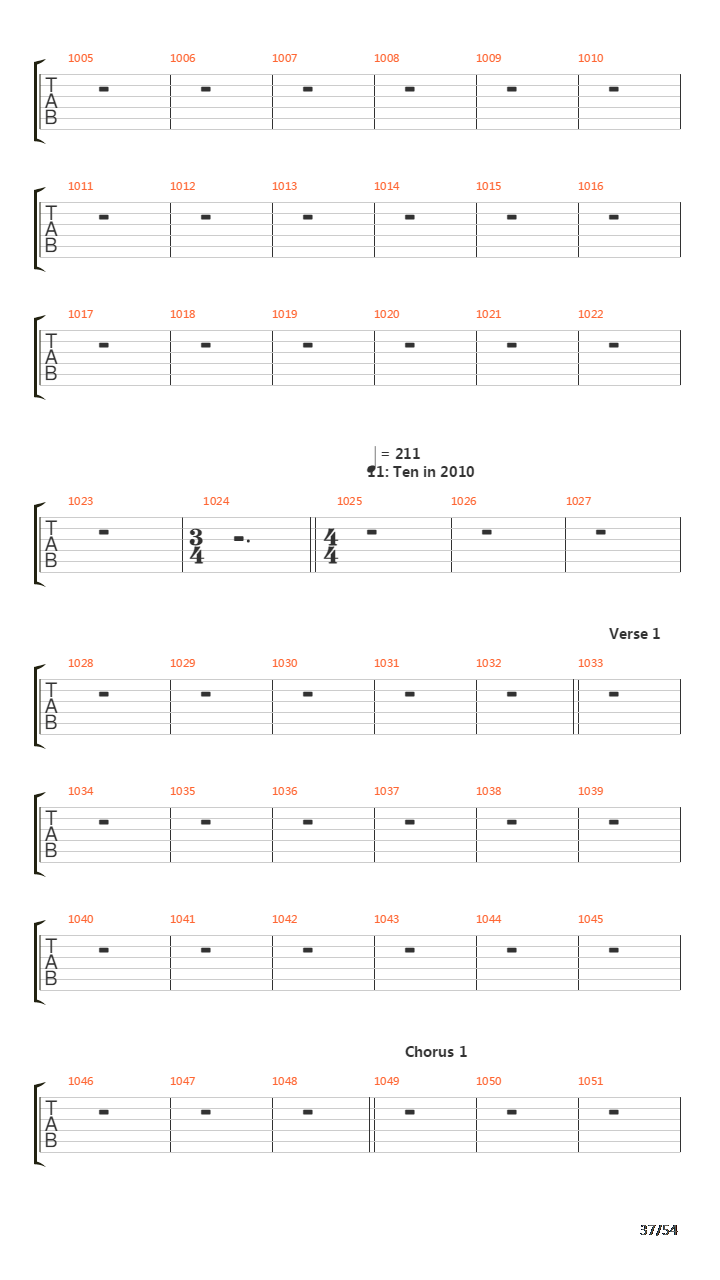 The Gray Race吉他谱