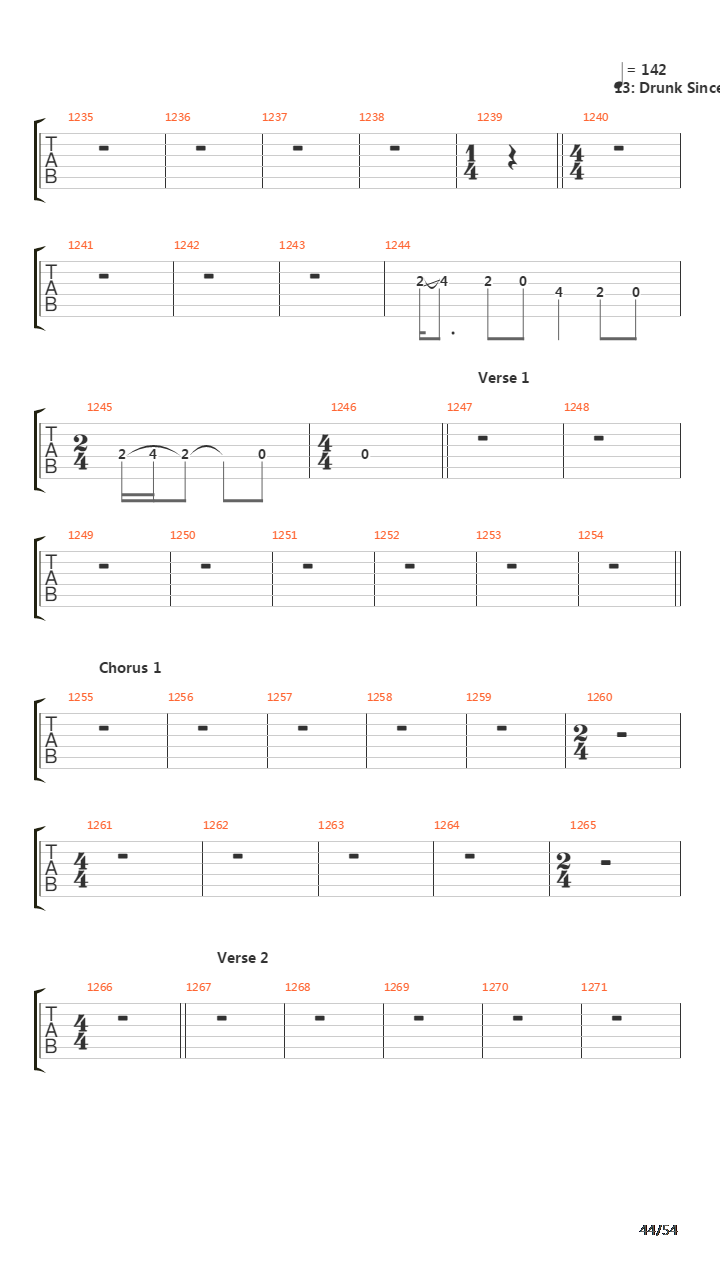 The Gray Race吉他谱