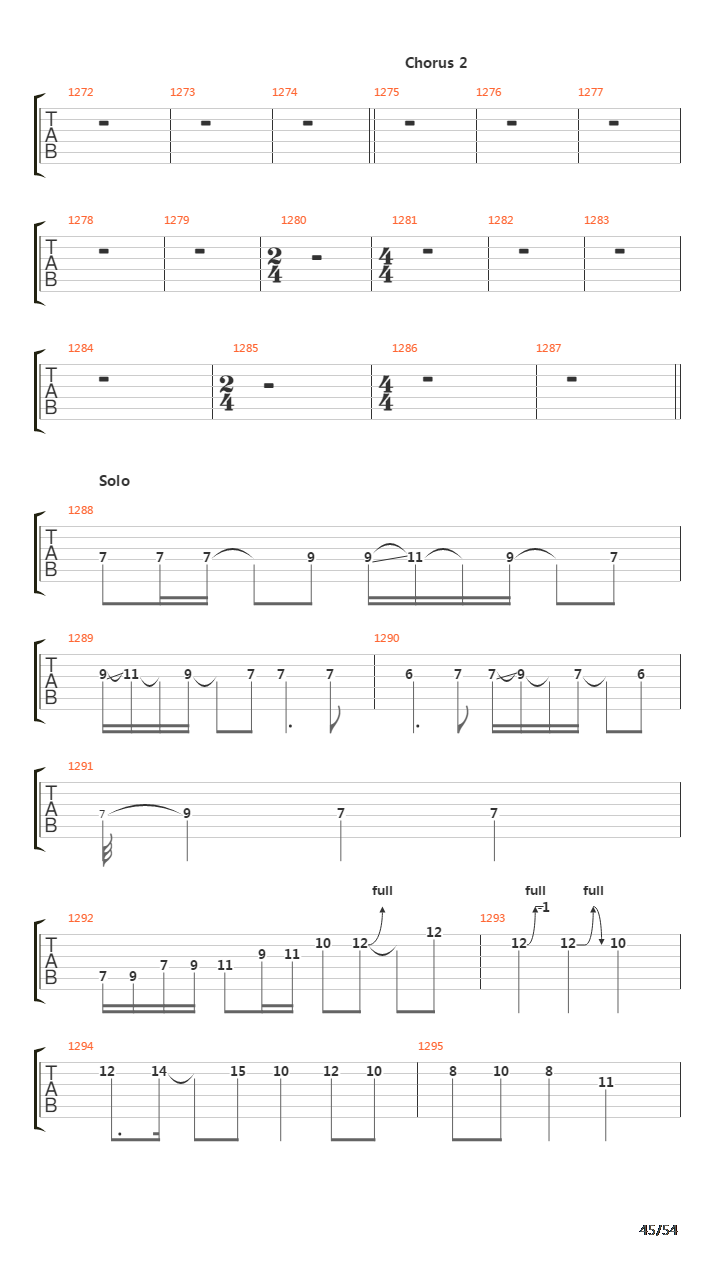 The Gray Race吉他谱