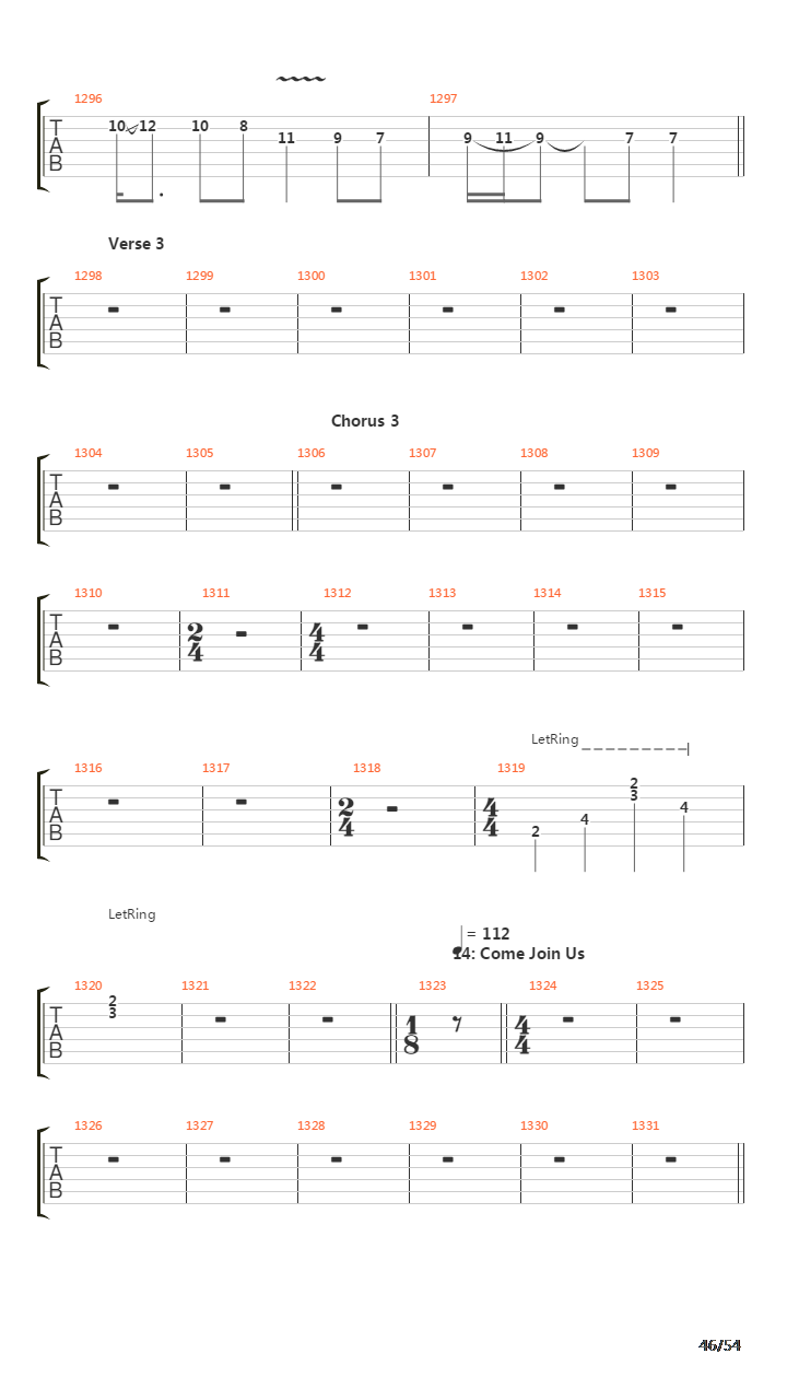 The Gray Race吉他谱