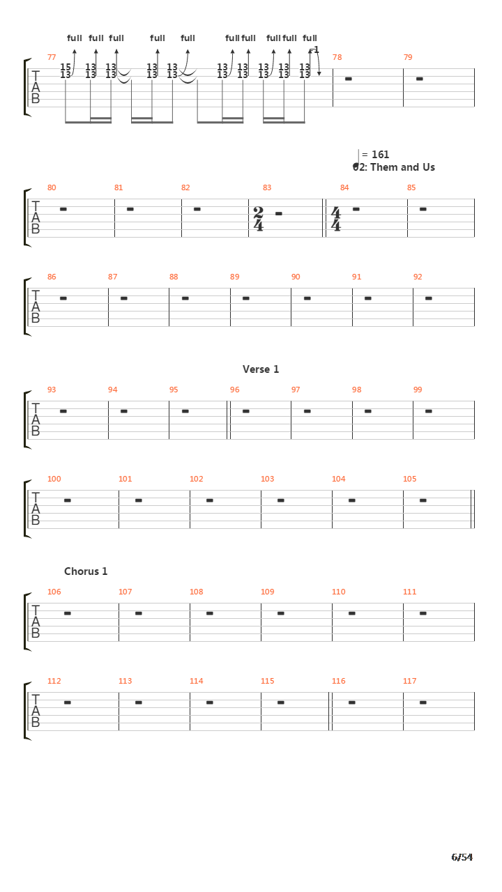 The Gray Race吉他谱