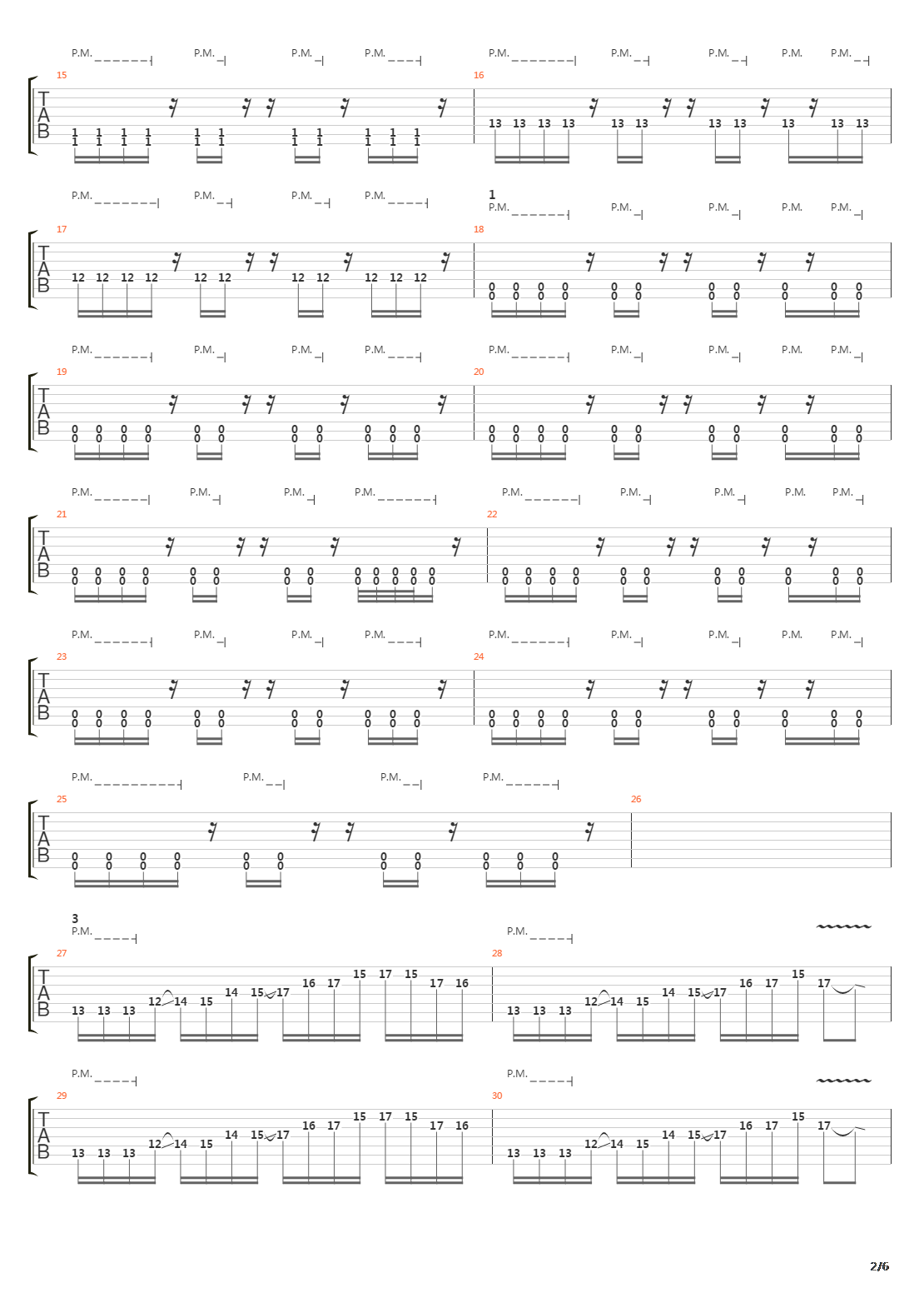 Automatic Motion吉他谱