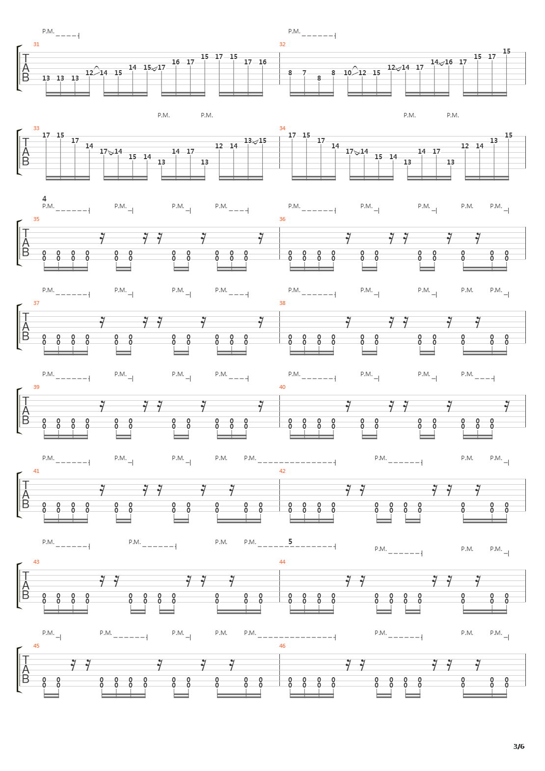 Automatic Motion吉他谱