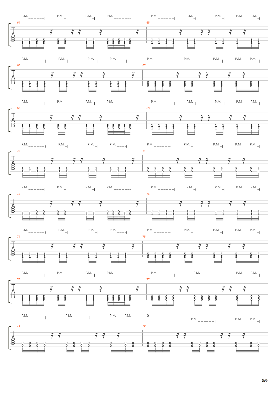 Automatic Motion吉他谱