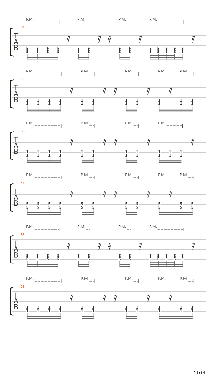 Automatic Motion吉他谱