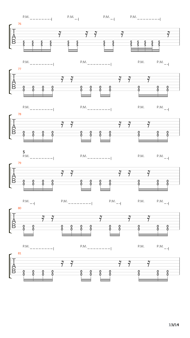 Automatic Motion吉他谱