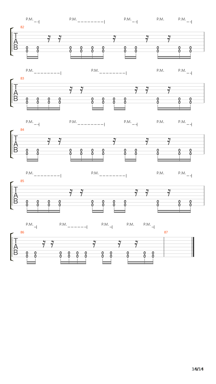 Automatic Motion吉他谱