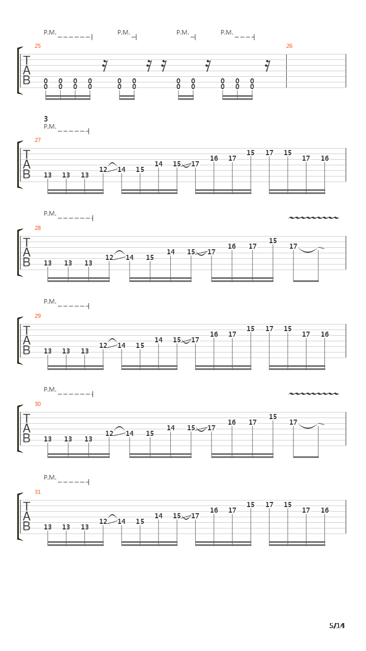 Automatic Motion吉他谱