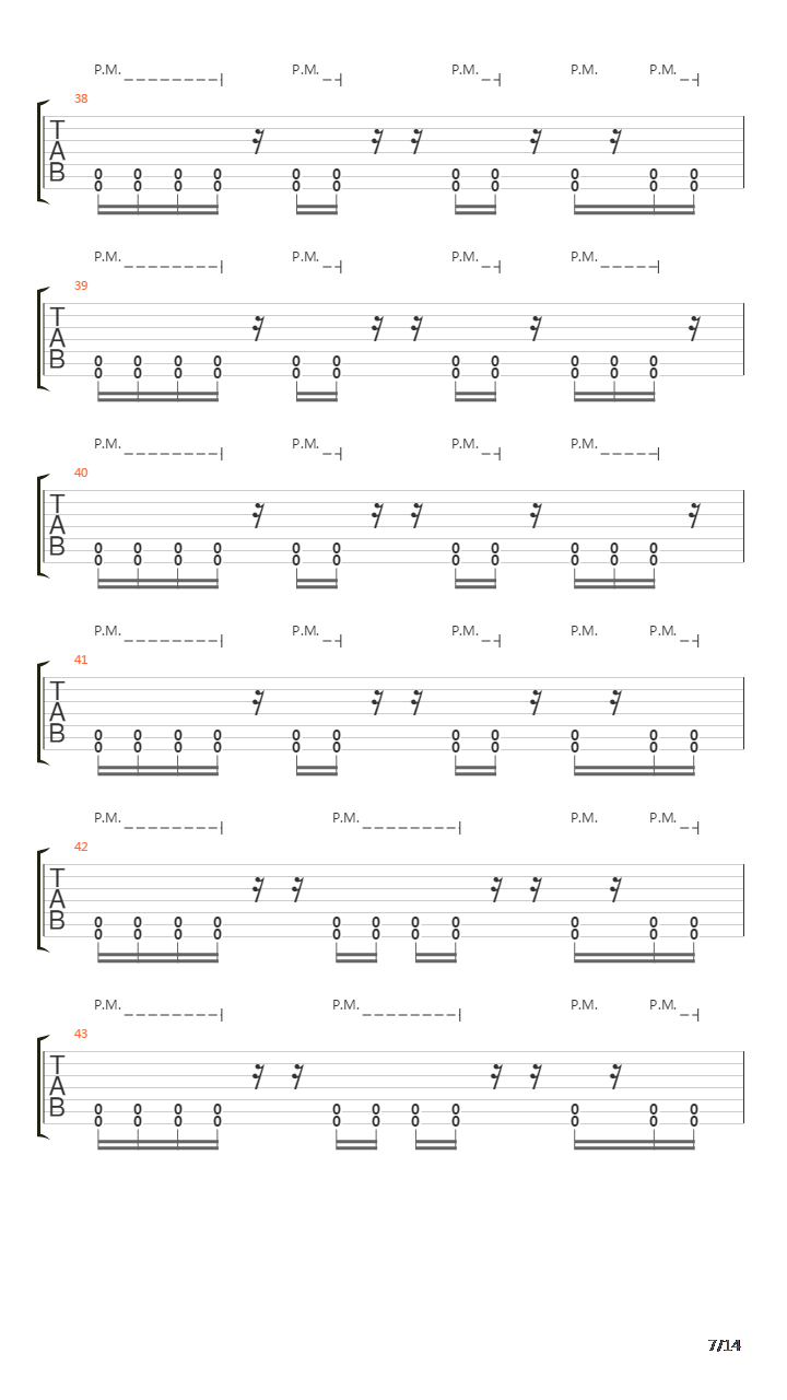 Automatic Motion吉他谱