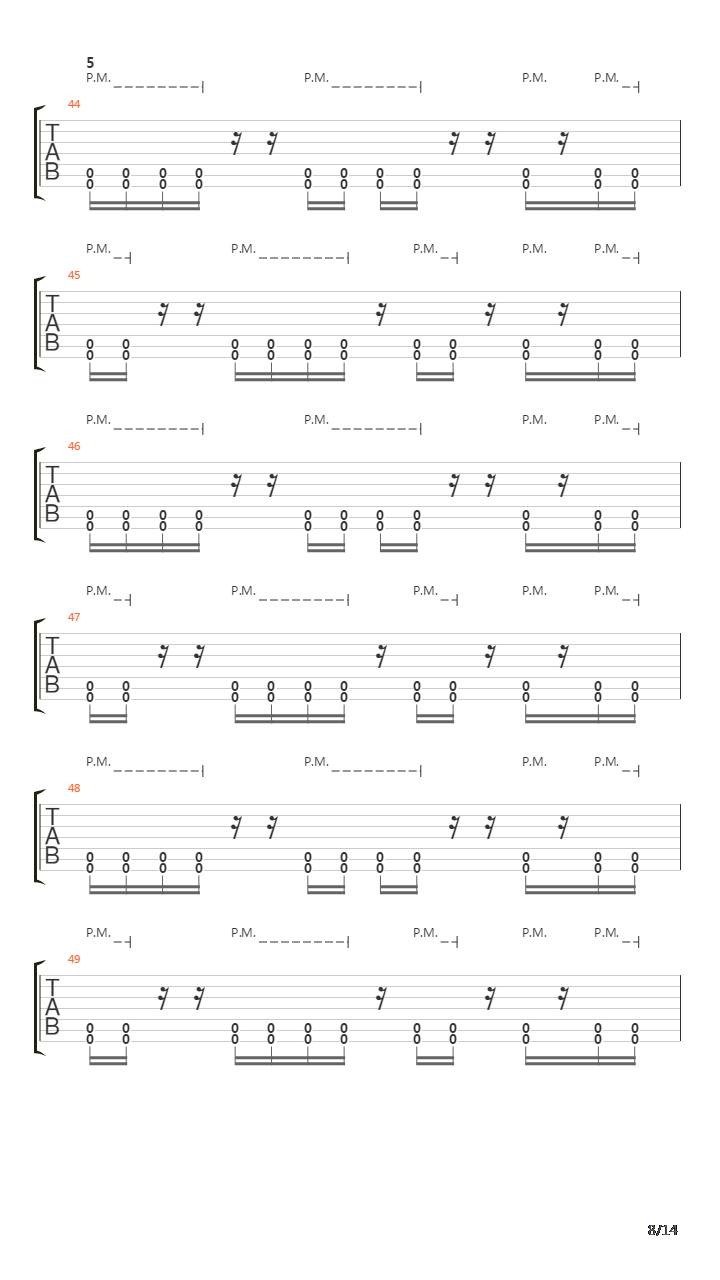 Automatic Motion吉他谱