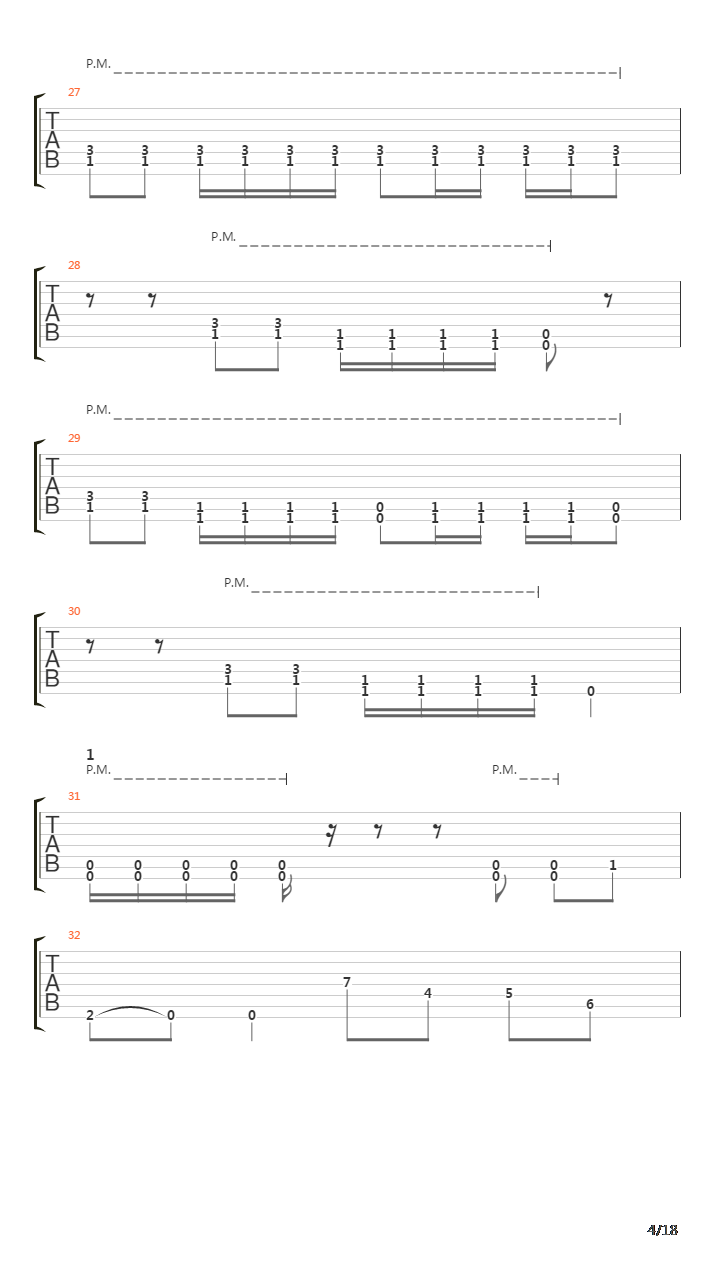 Shaping The Masterpiece吉他谱